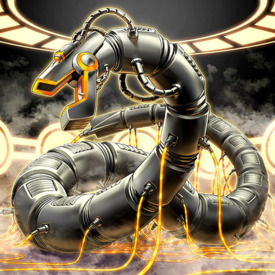 Illustration de Cyber Dragon Proto